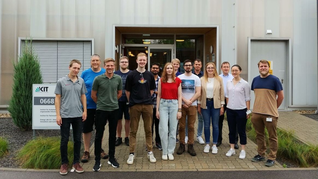 Gruppenfoto von Studierenden des Smart Energy System Lab