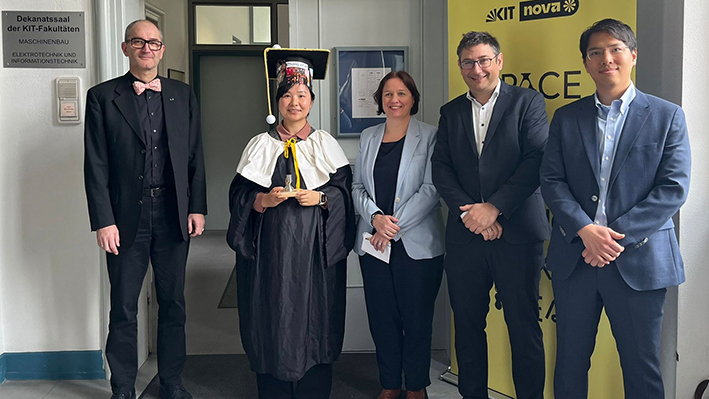 Foto der mündlichen Doktorprüfung